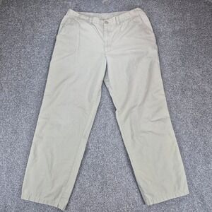 Patagonia All-Wear Chino Pants Mens 36 Tan Organic Cotton Straight Leg 55332
